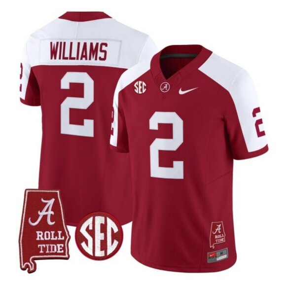 Mens Youths Womens Ryan Williams Stitched Jersey Crimson Red White